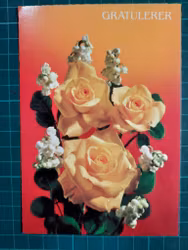 Gratulerer - Blomster