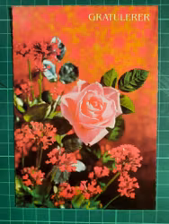 Gratulerer - Blomster