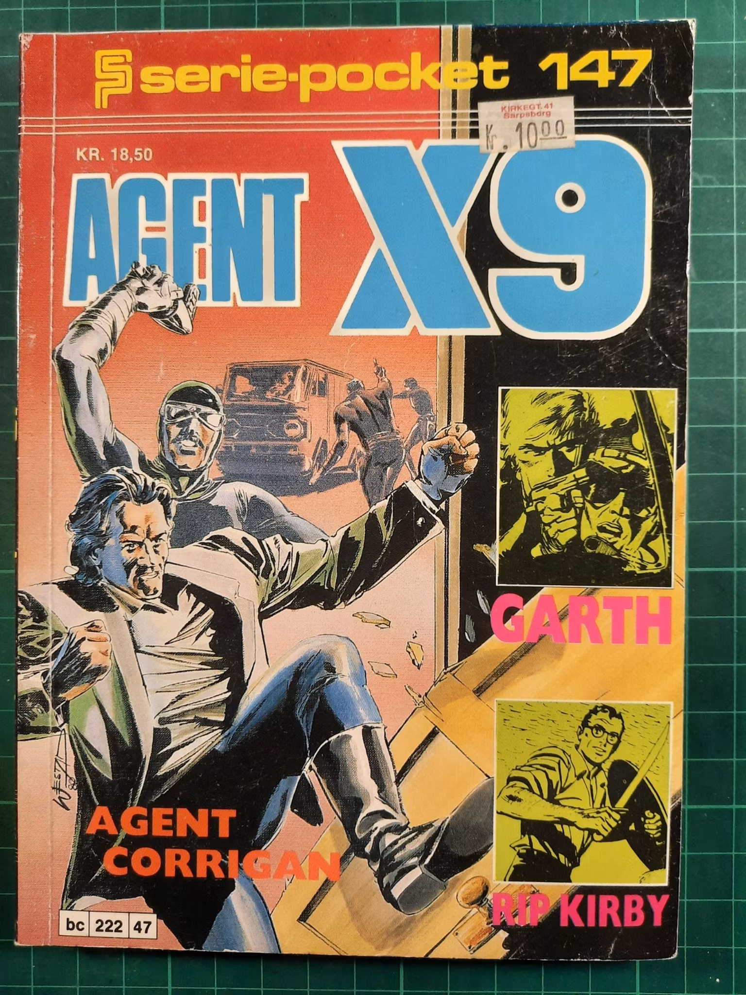Serie-pocket 147 : Agent X9