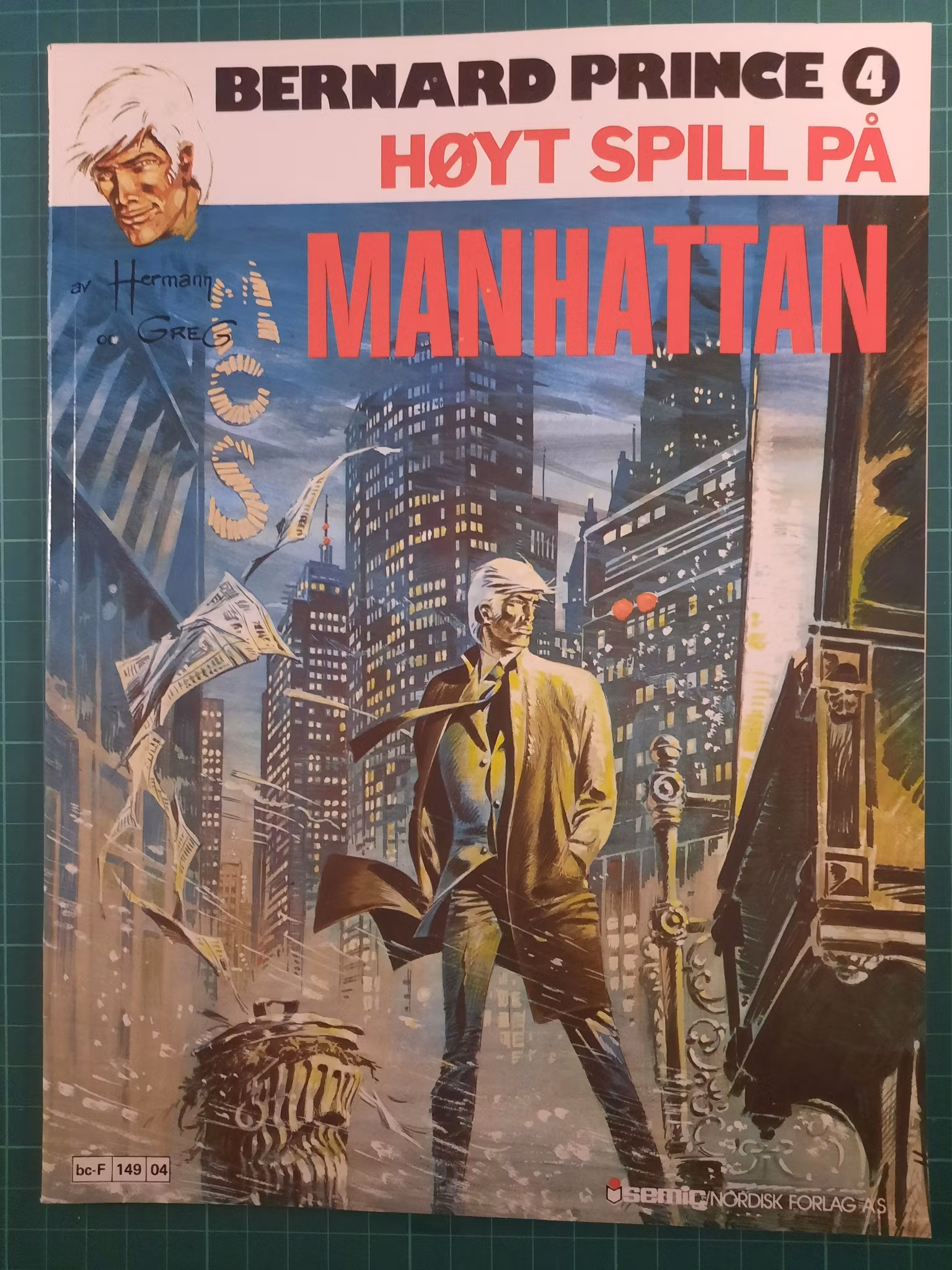 Bernard Prince 4 Høyt spill på Manhattan