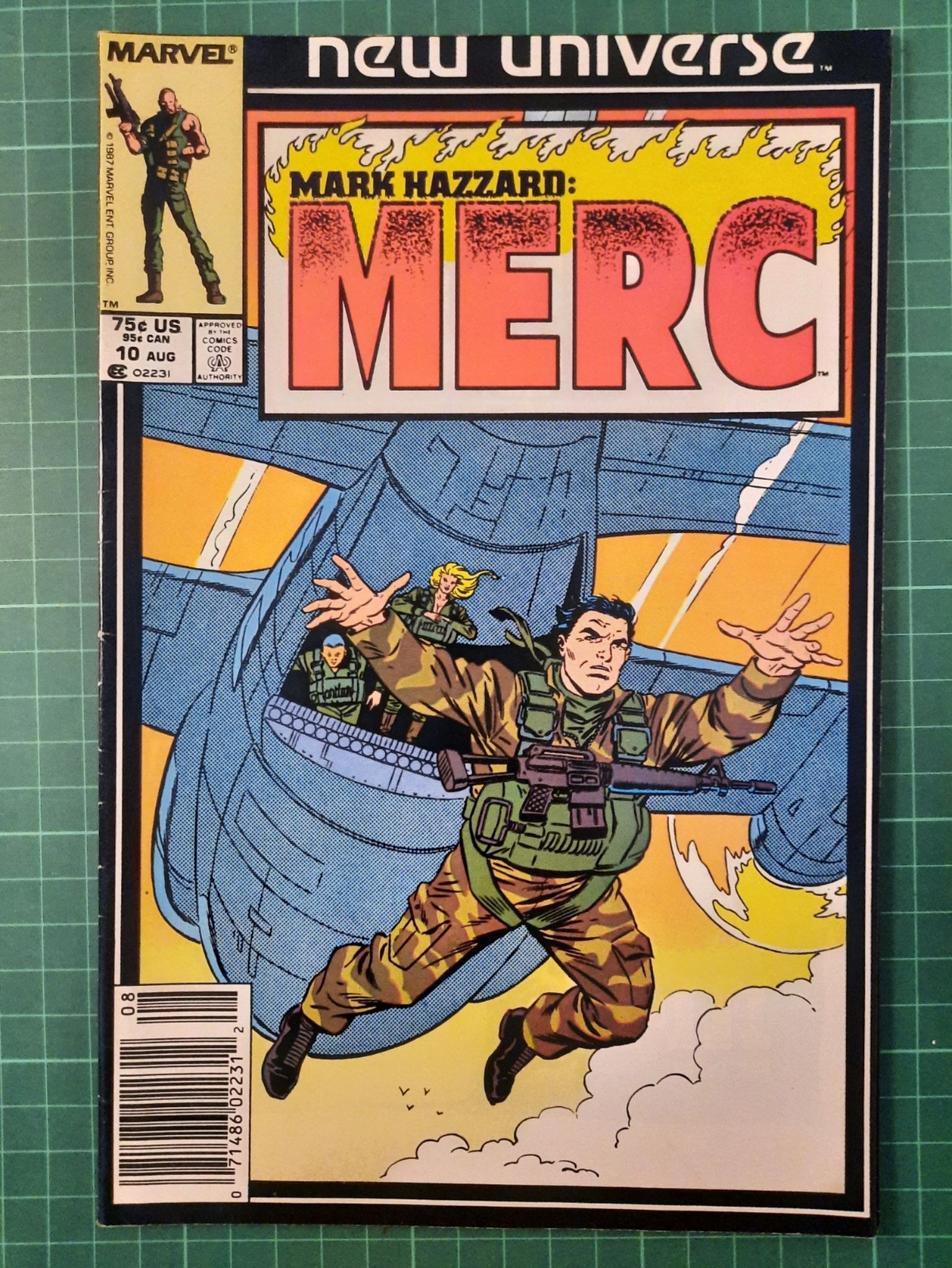 Mark Hazzard : Merc #10