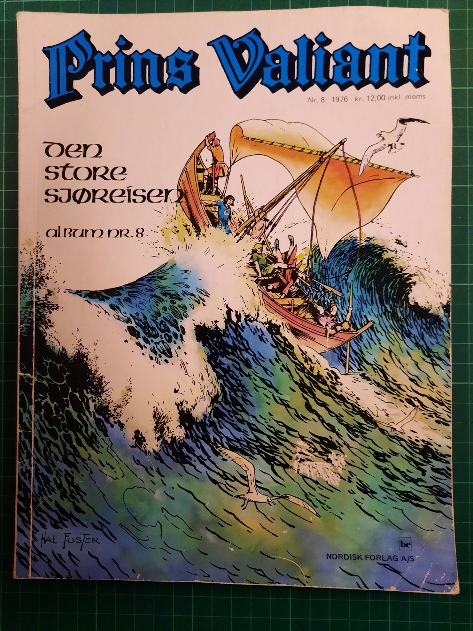 Prins Valiant nr 08: Den store sjøreisen