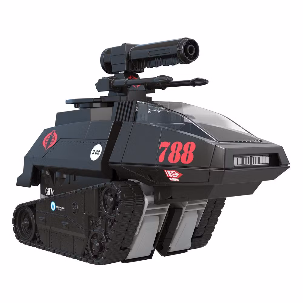 Transformers + G.I. Joe Mash-Up Megatron H.I.S.S. Tank with Cobra Baroness