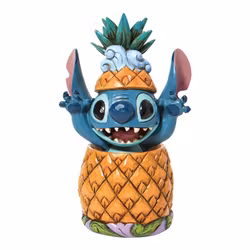 Stitch in a pineapple