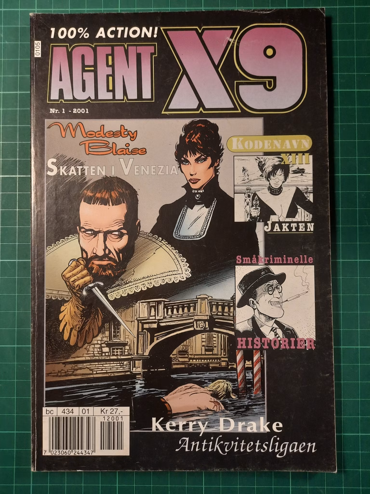 Agent X9 2001-01