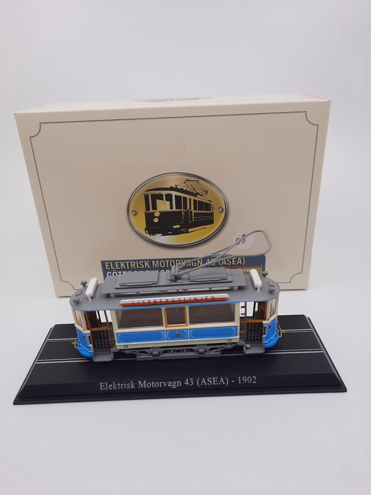 Trikk : Gøteborg 1902 HO-skala (se tekst)