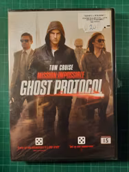 DVD : Mission impossible : Ghost protocol (forseglet)