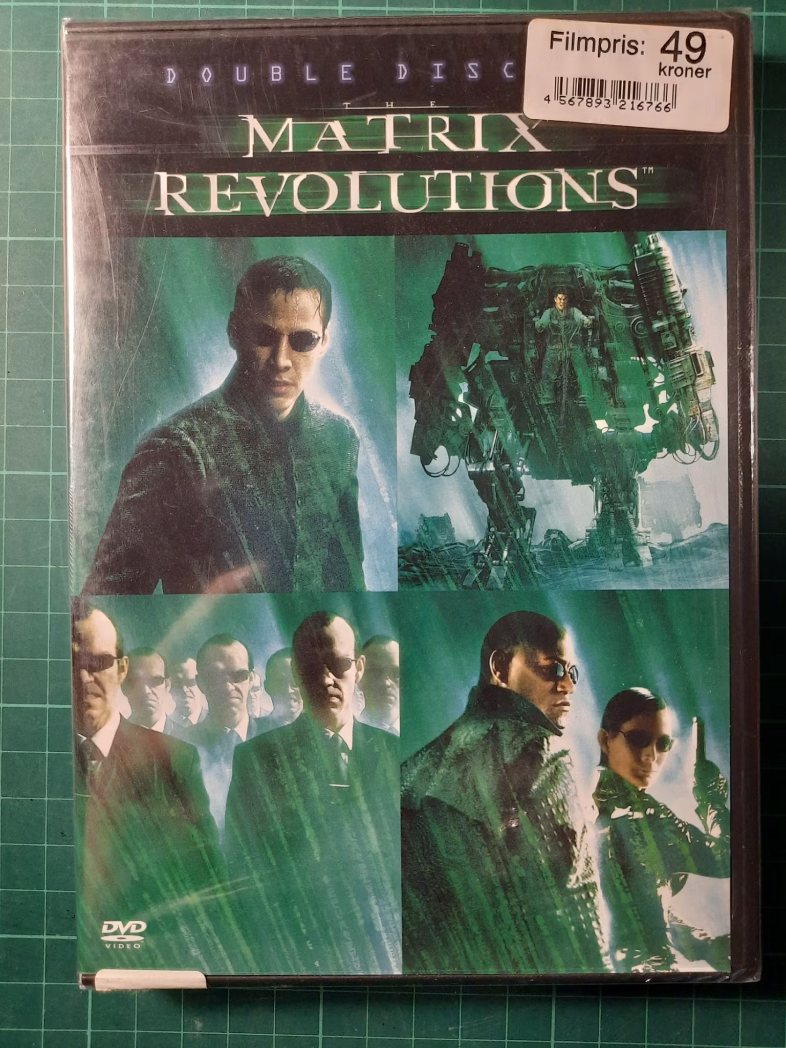 DVD : Matrix revolutions (forseglet)