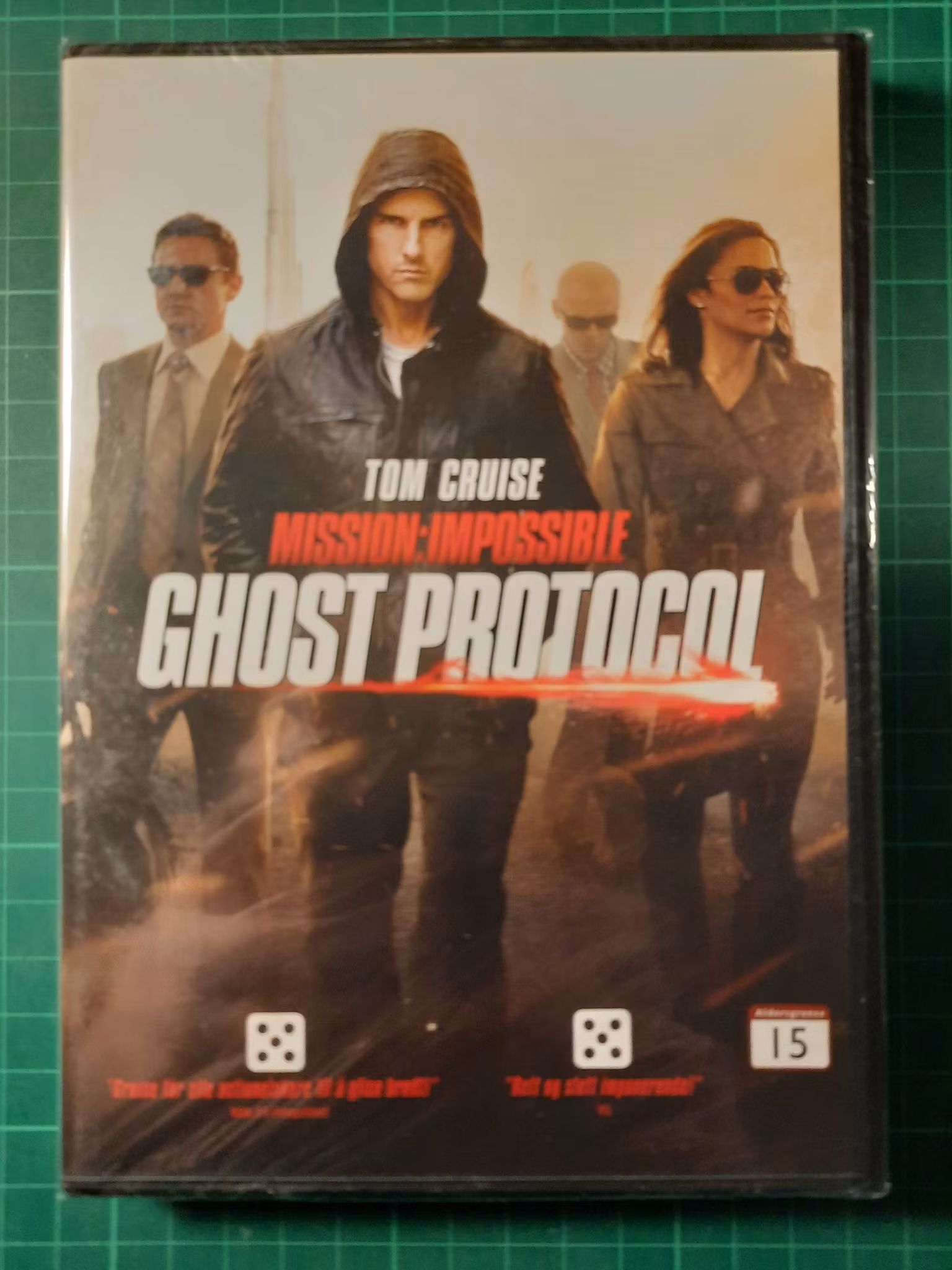 DVD : Mission:Impossible - Ghost protocol (forseglet)