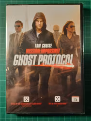 DVD : Mission:Impossible - Ghost protocol (forseglet)