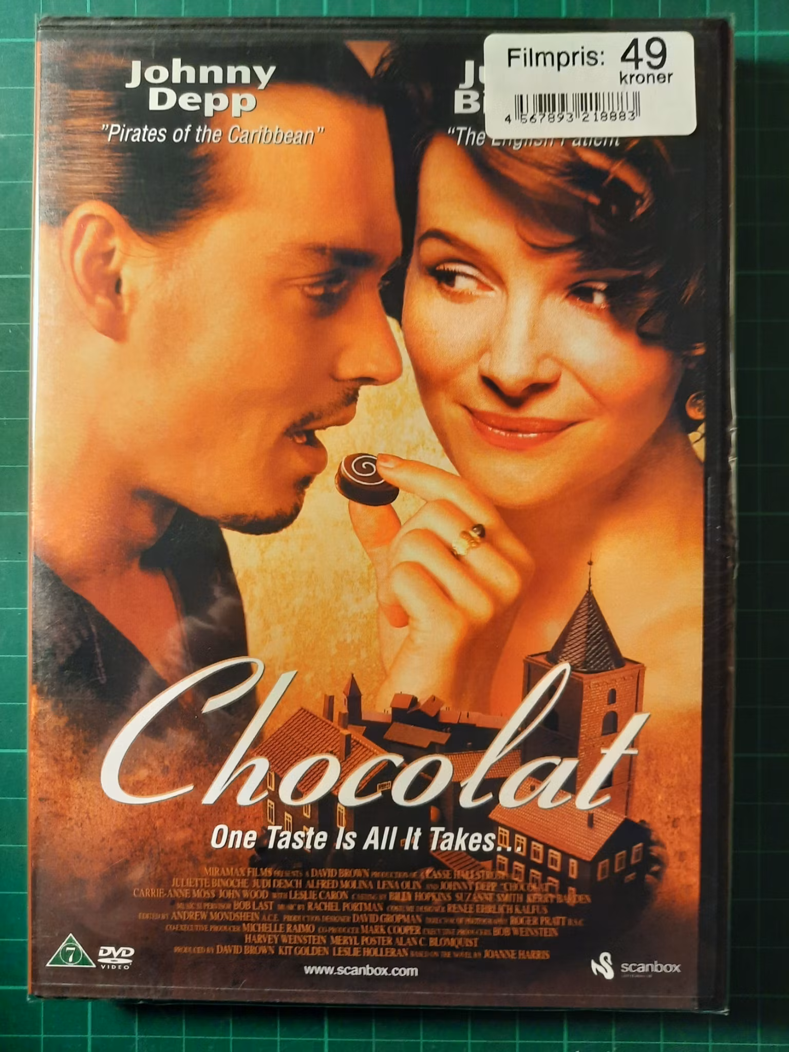 DVD : Chocolat (forseglet)