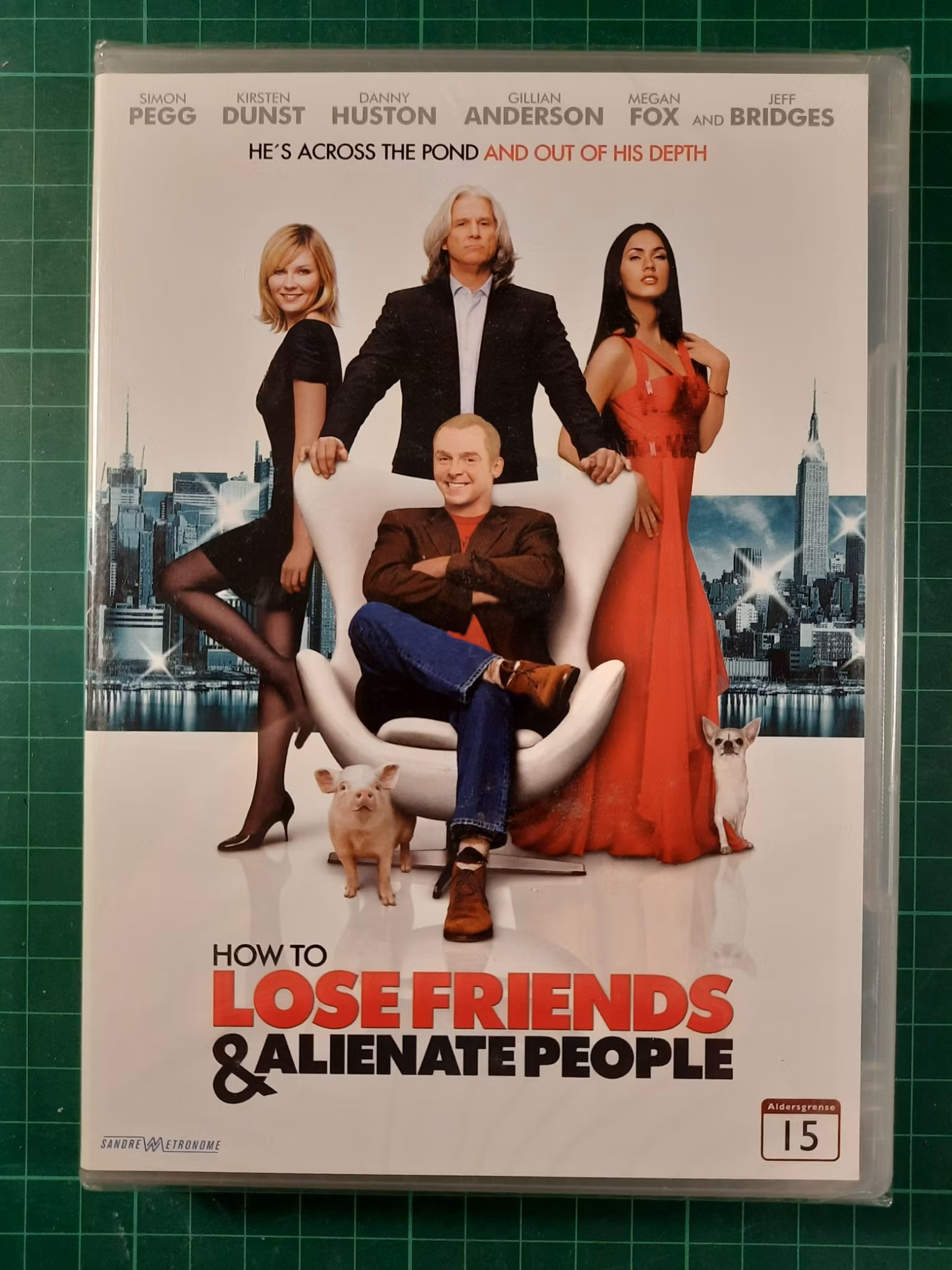 DVD : How to lose friends & alienate people (forseglet)