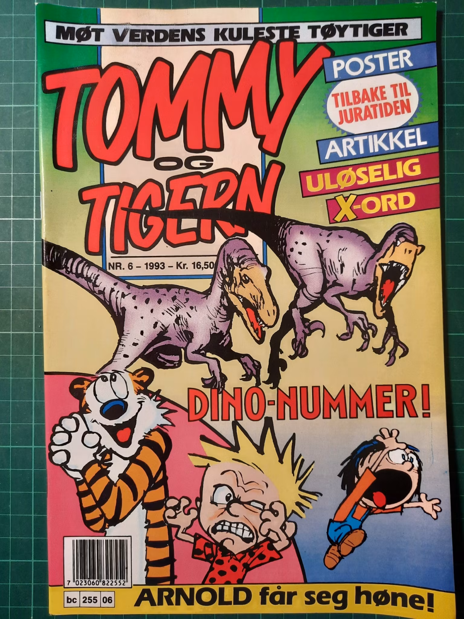 Tommy og Tigern 1993 - 06 m/poster