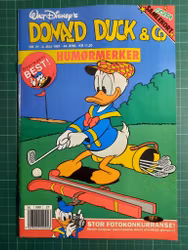 Donald Duck & Co 1991 - 27 m/samlerkort og "humørmerker"