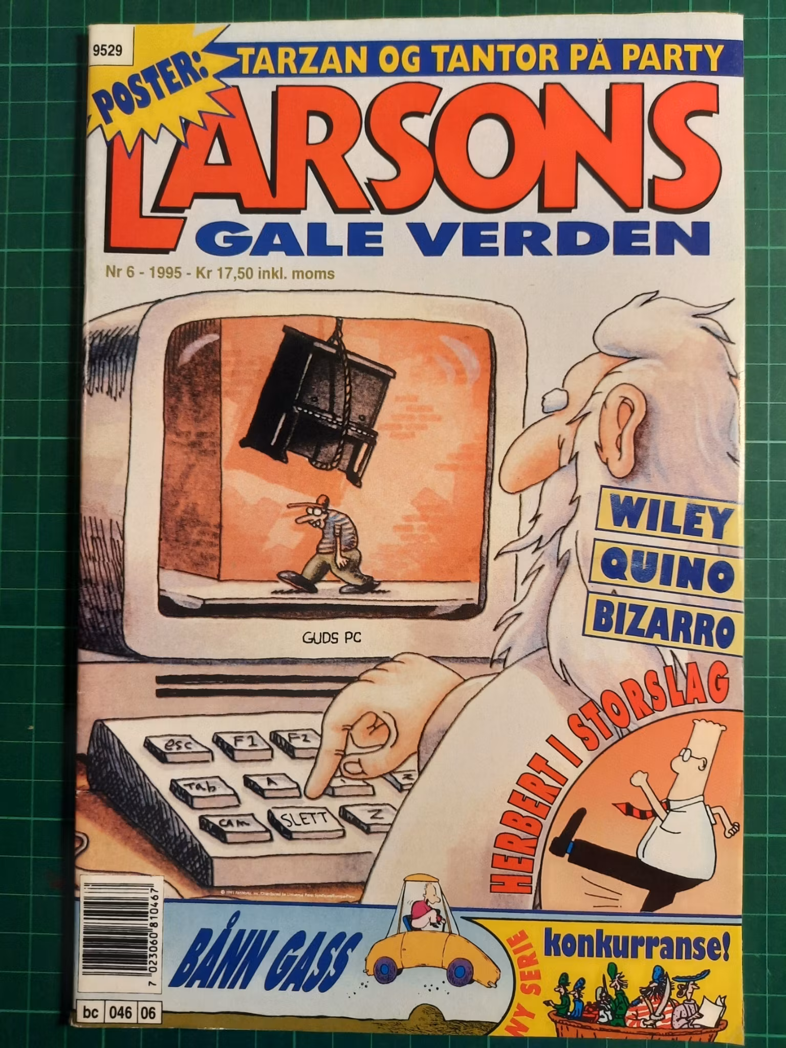 Larsons gale verden 1995 - 06 m/poster