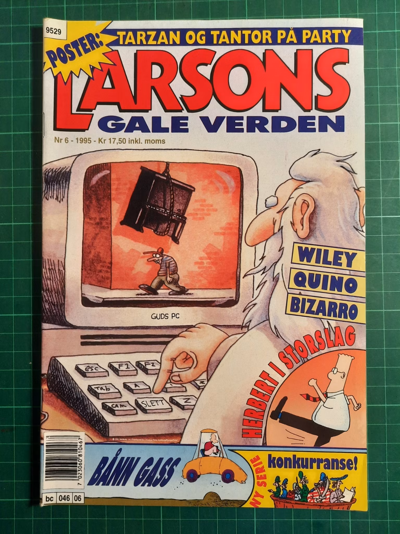 Larsons gale verden 1995 - 06 m/poster