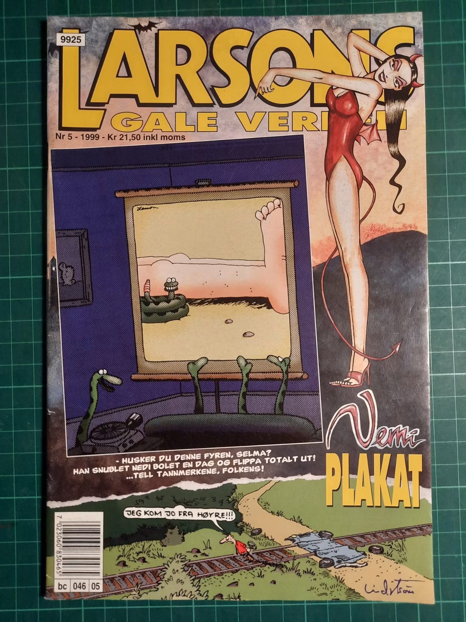 Larsons gale verden 1999 - 05 m/poster