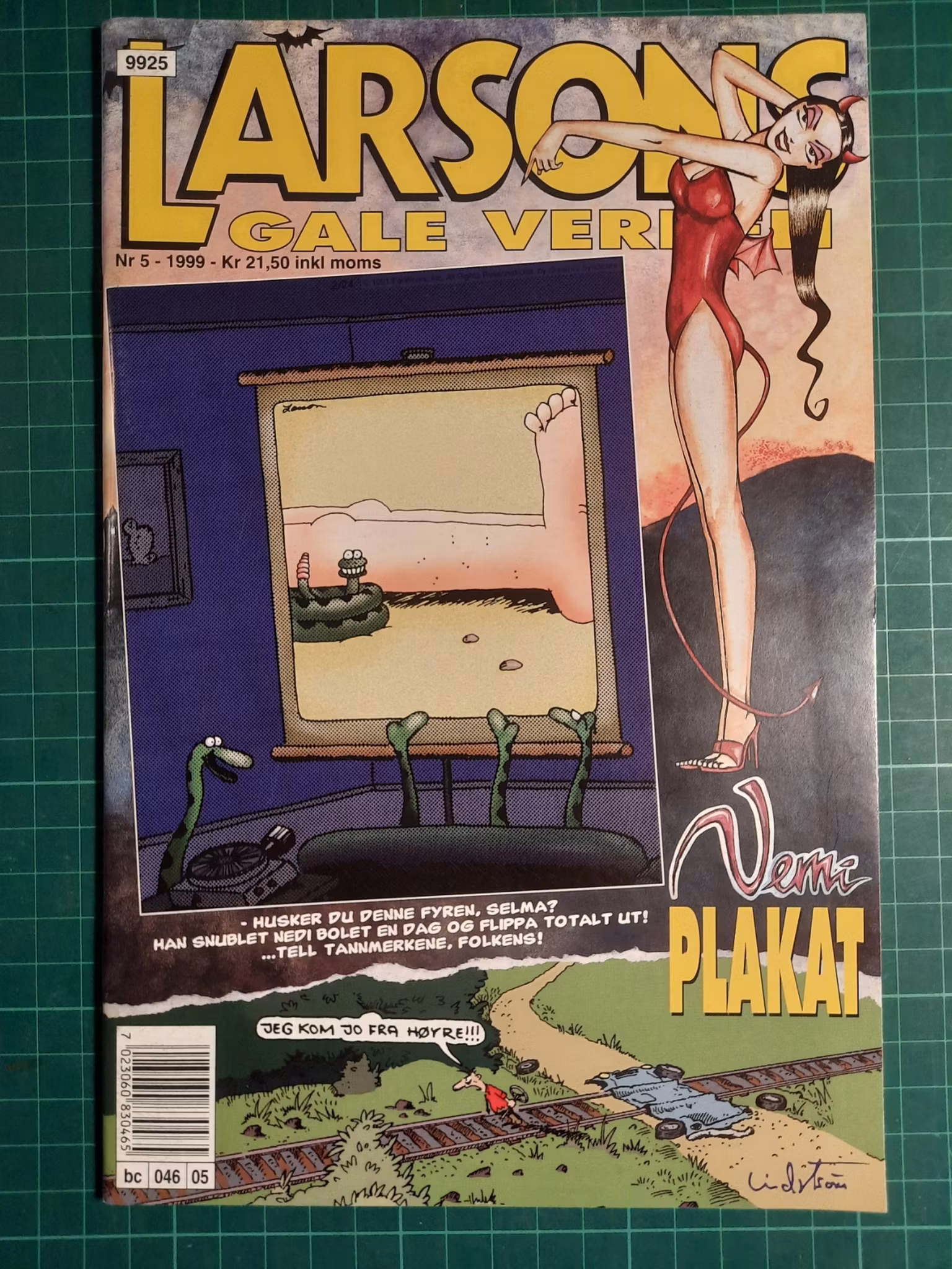 Larsons gale verden 1999 - 05 m/poster