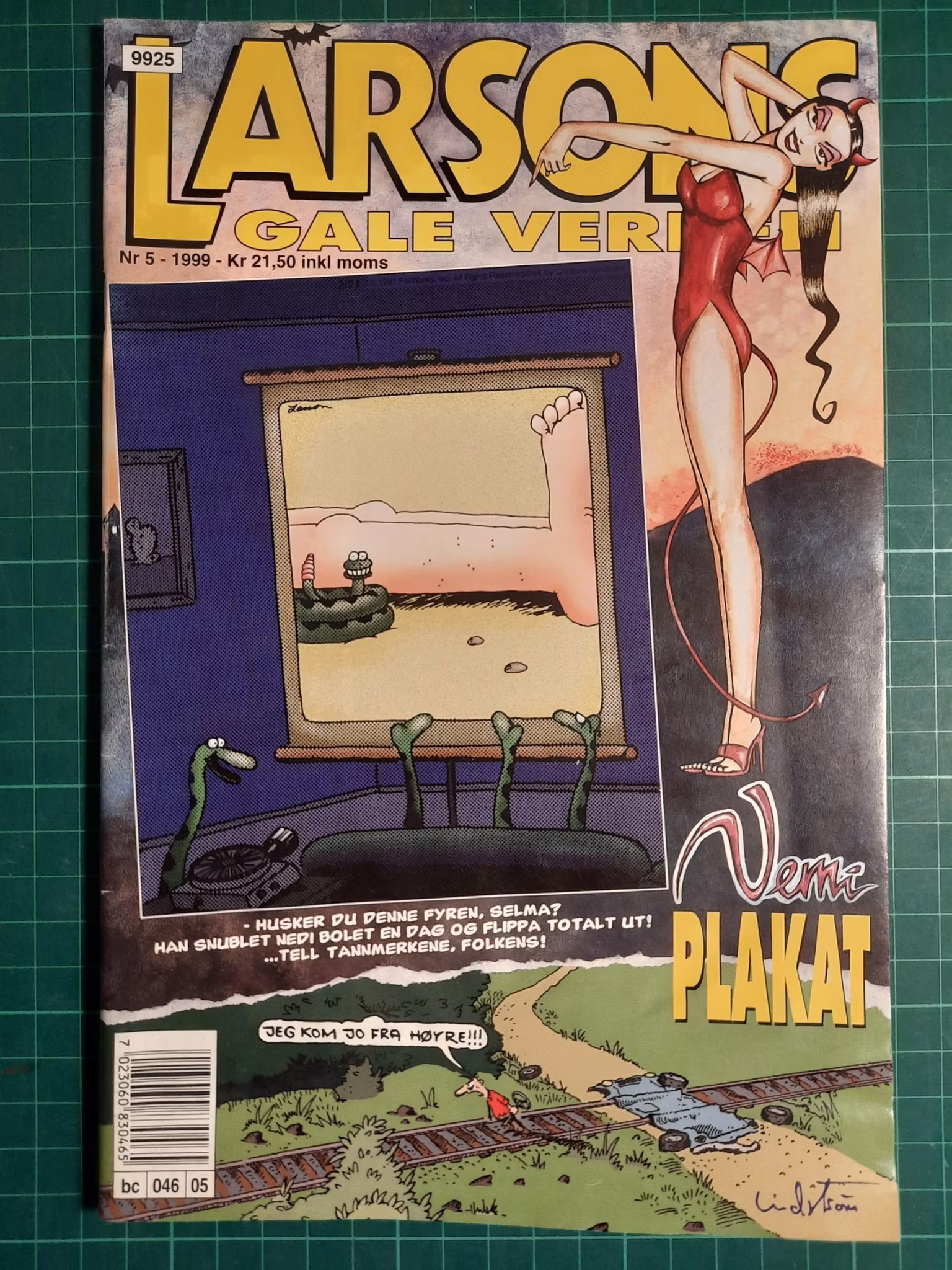 Larsons gale verden 1999 - 05 m/poster