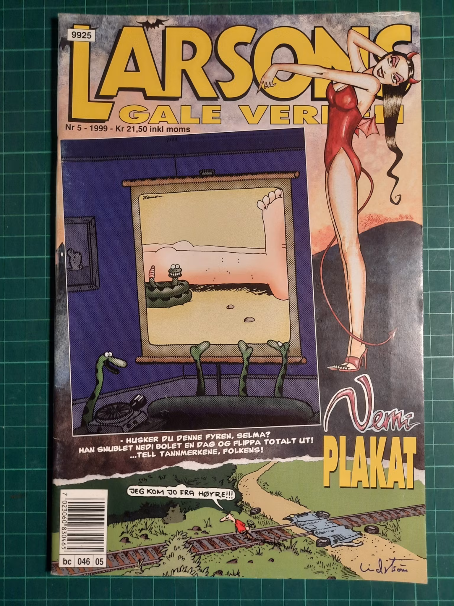 Larsons gale verden 1999 - 05 m/poster