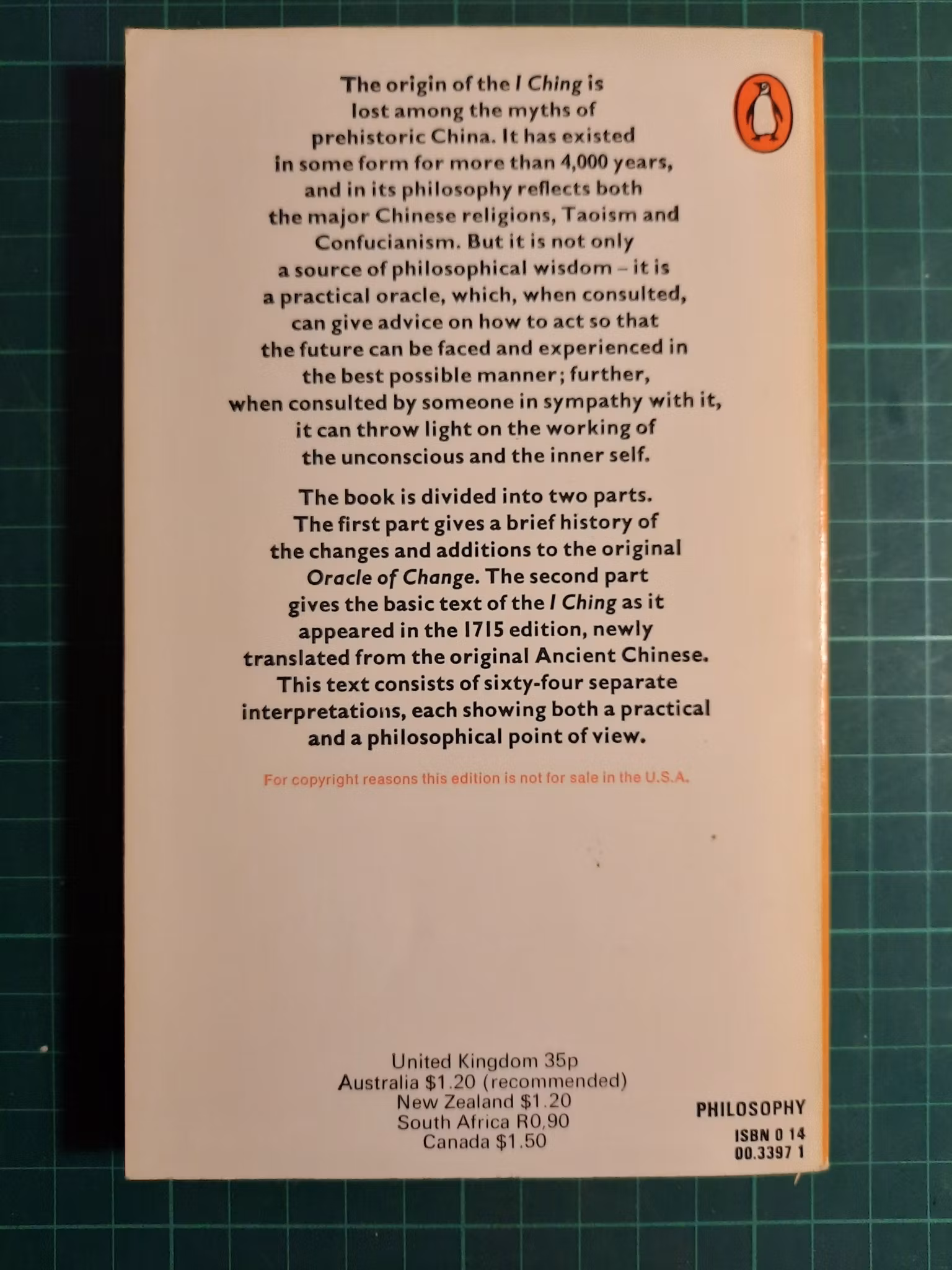 The oracle of change, How to consult the I Ching