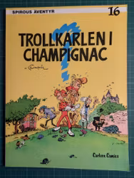Spirous äventyr 16 Trollkarlen i Champignac (Svensk utgave)