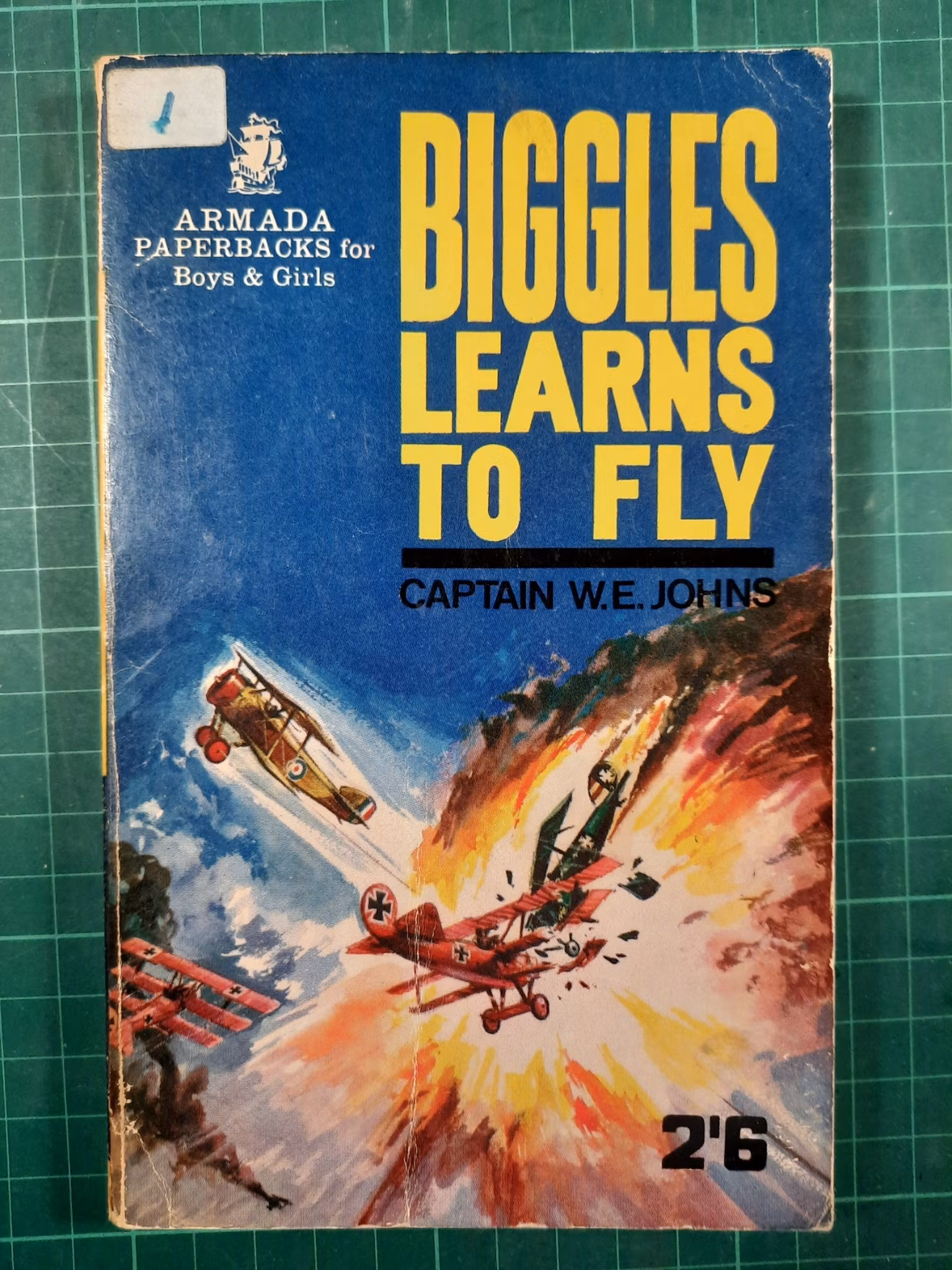Biggles learns to fly (Engelsk)