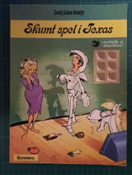 Lucky Luke 24 Skumt spel i Texas (Svensk utgave)