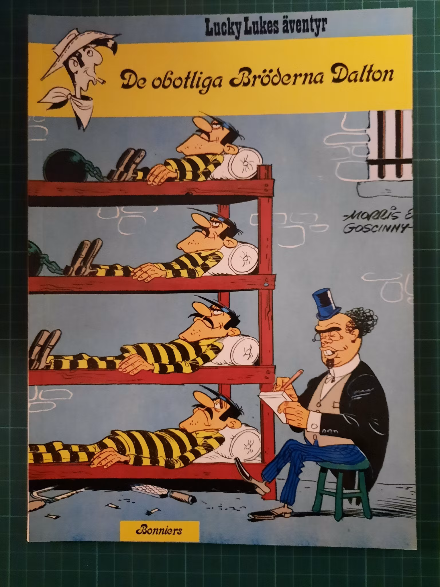 Lucky Luke 29 De obotliga Bröderna Dalton (Svensk utgave)