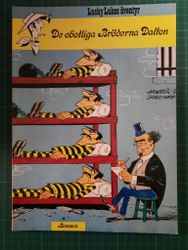 Lucky Luke 29 De obotliga Bröderna Dalton (Svensk utgave)