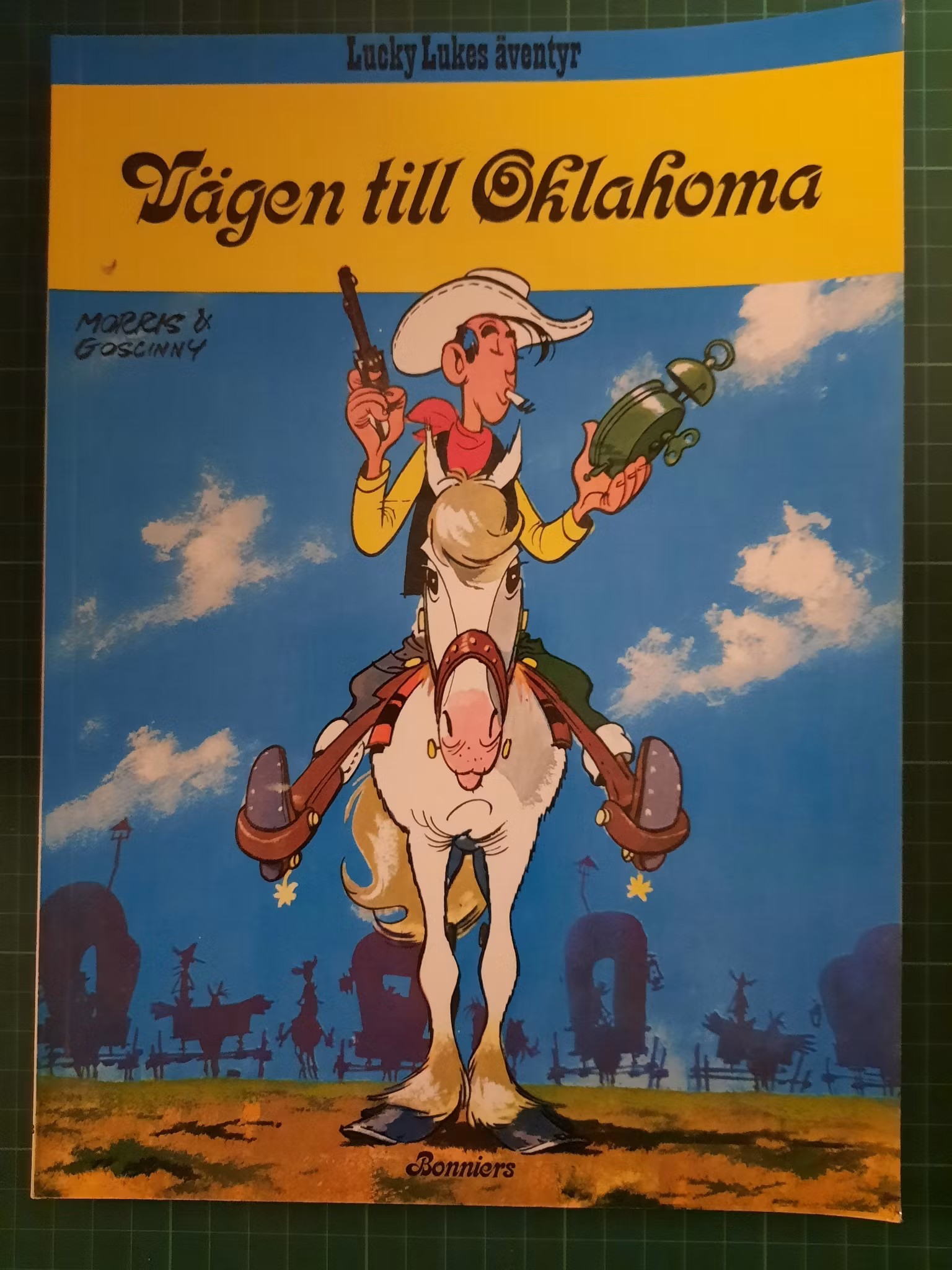 Lucky Luke 28 Vägen till Oklahoma (Svensk utgave)