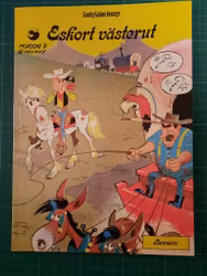 Lucky Luke 22 Eskort västerut (Svensk utgave)