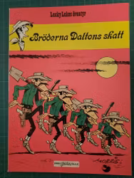 Lucky Luke 41 Bröderna Daltons skatt (Svensk utgave)