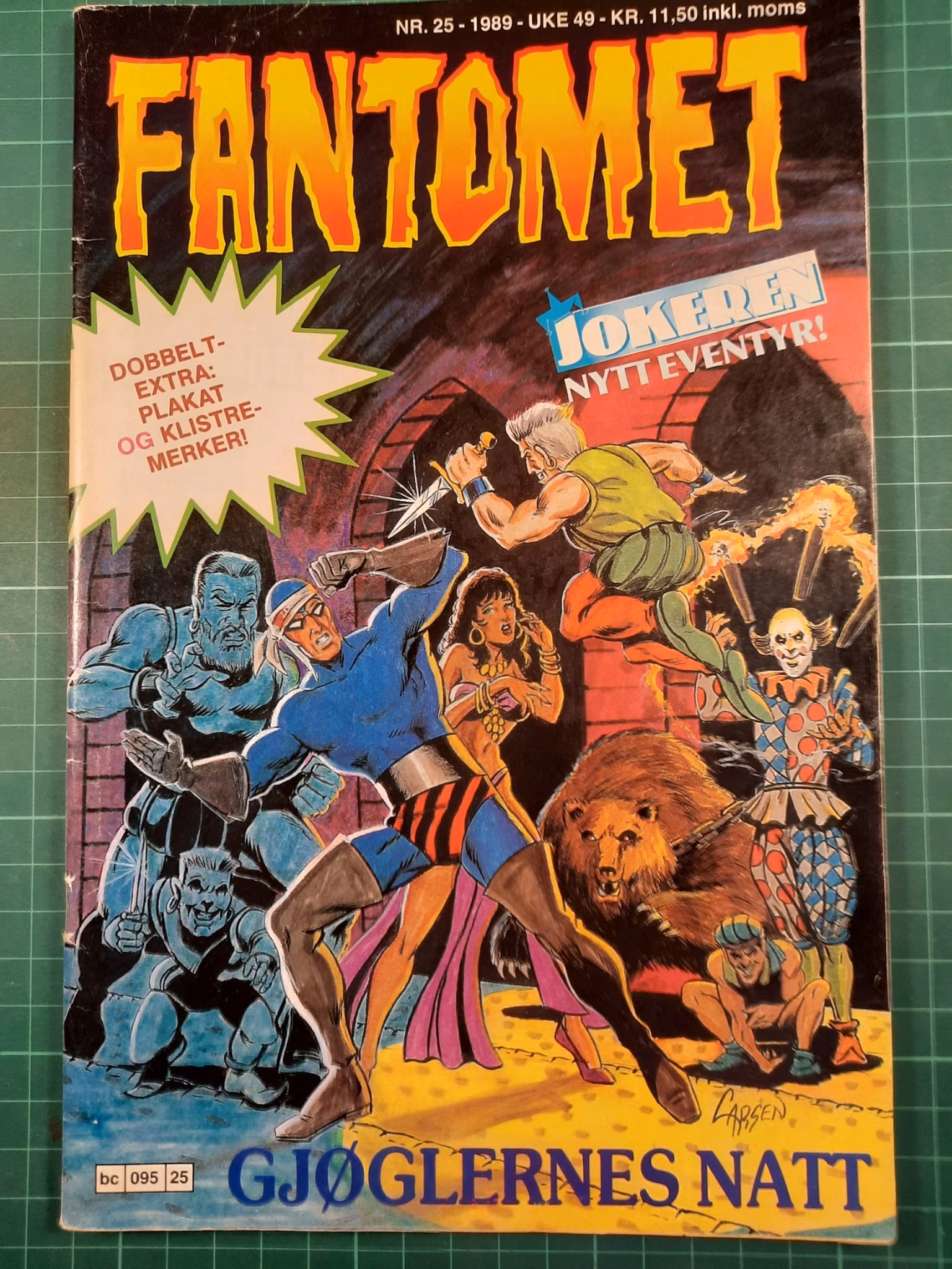 Fantomet 1989 - 25 m/poster