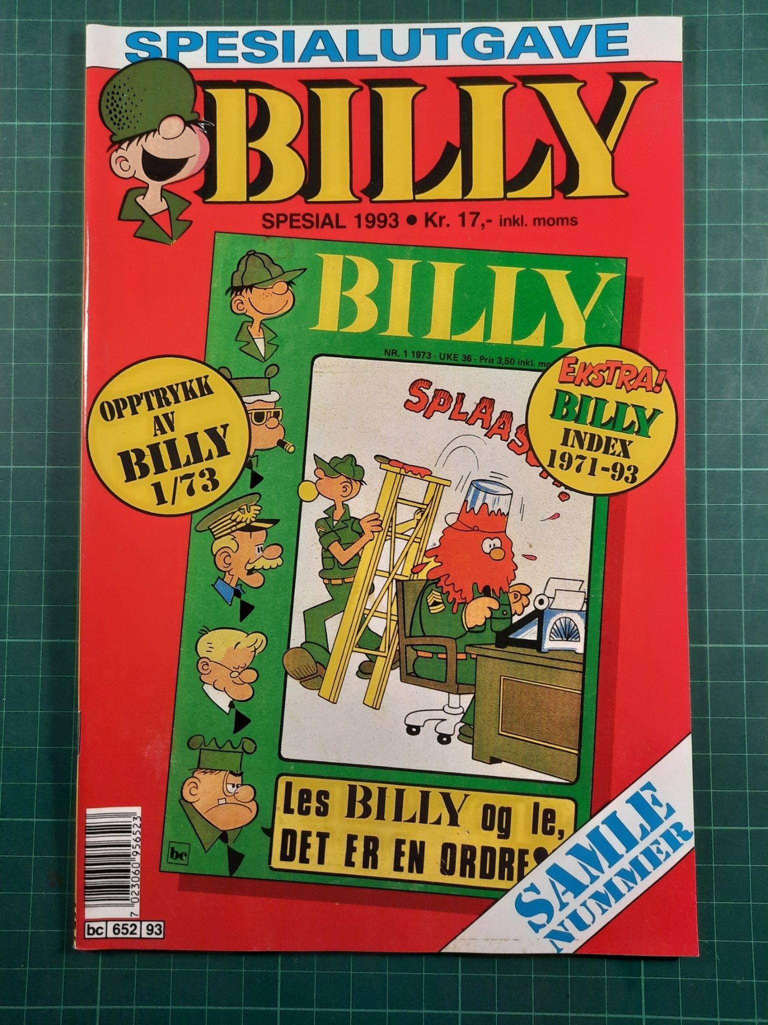 Billy spesial 1993 - Opptrykk av Billy 1/1973