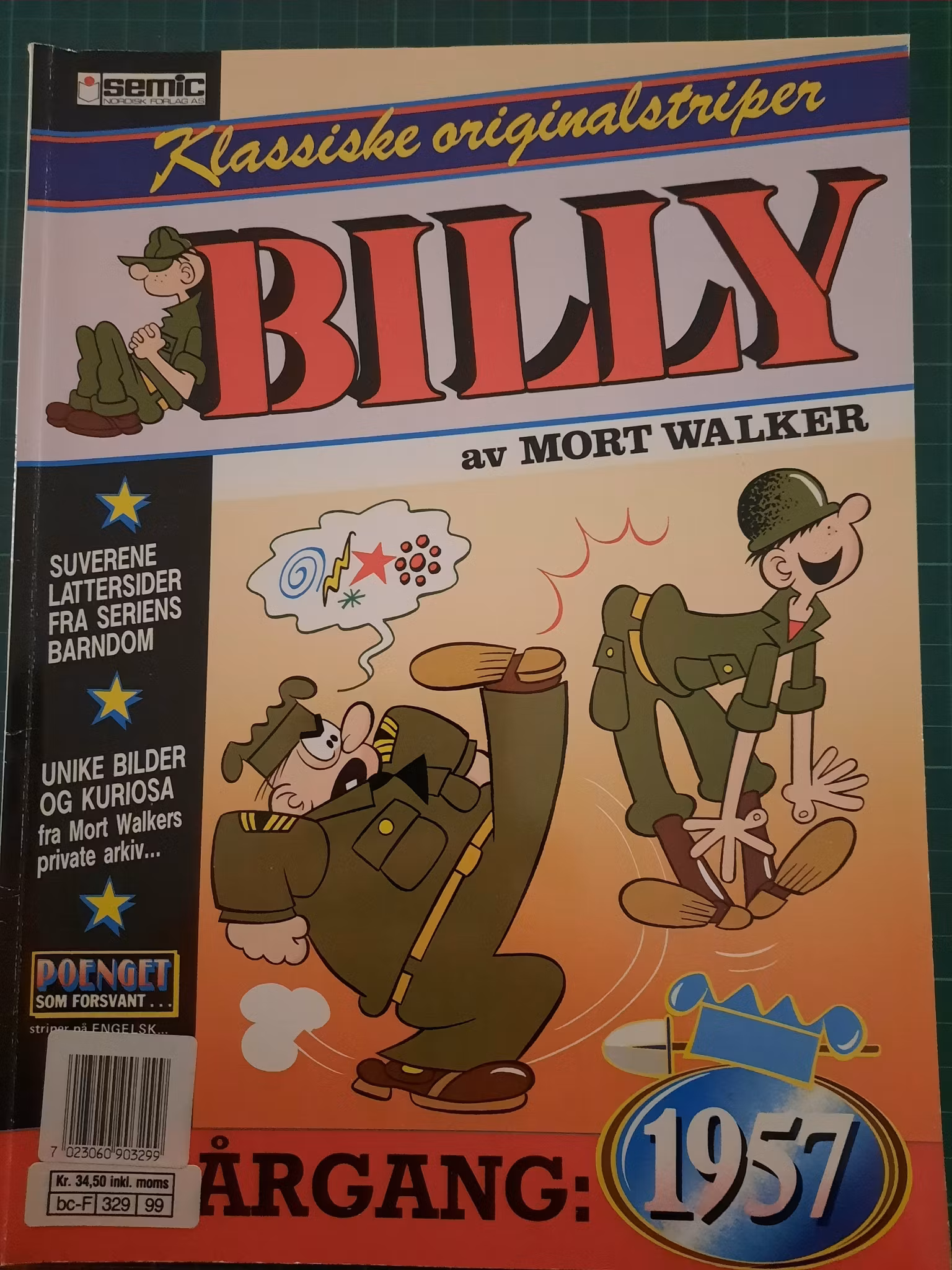 Billy : Klassiske originalstriper 1957