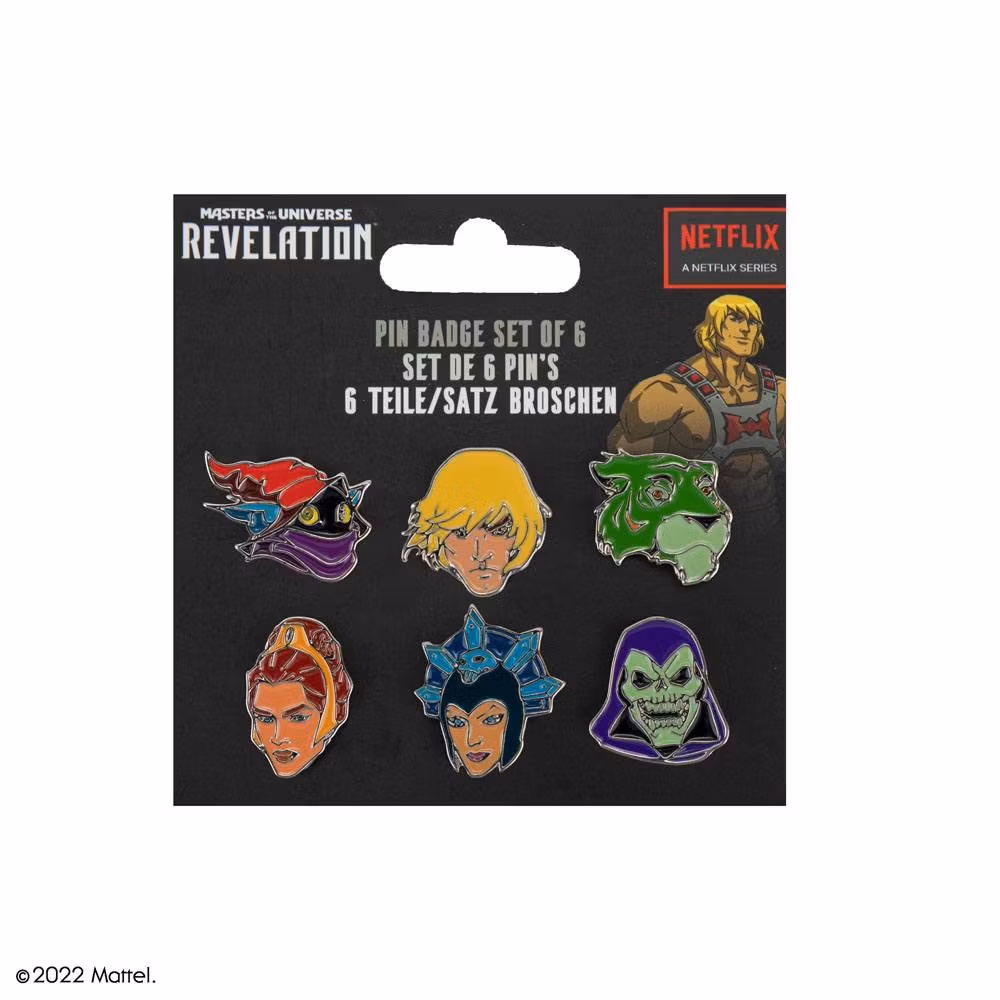 Motu Pins sett 6-Pack