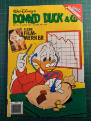 Donald Duck & Co 1991 - 16 m/samlerkort