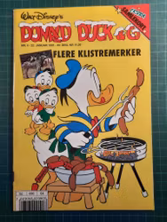 Donald Duck & Co 1991 - 04 m/samlerkort + klistremerker