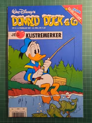 Donald Duck & Co 1991 - 06 m/samlerkort + samlerkortboks + klistremerker