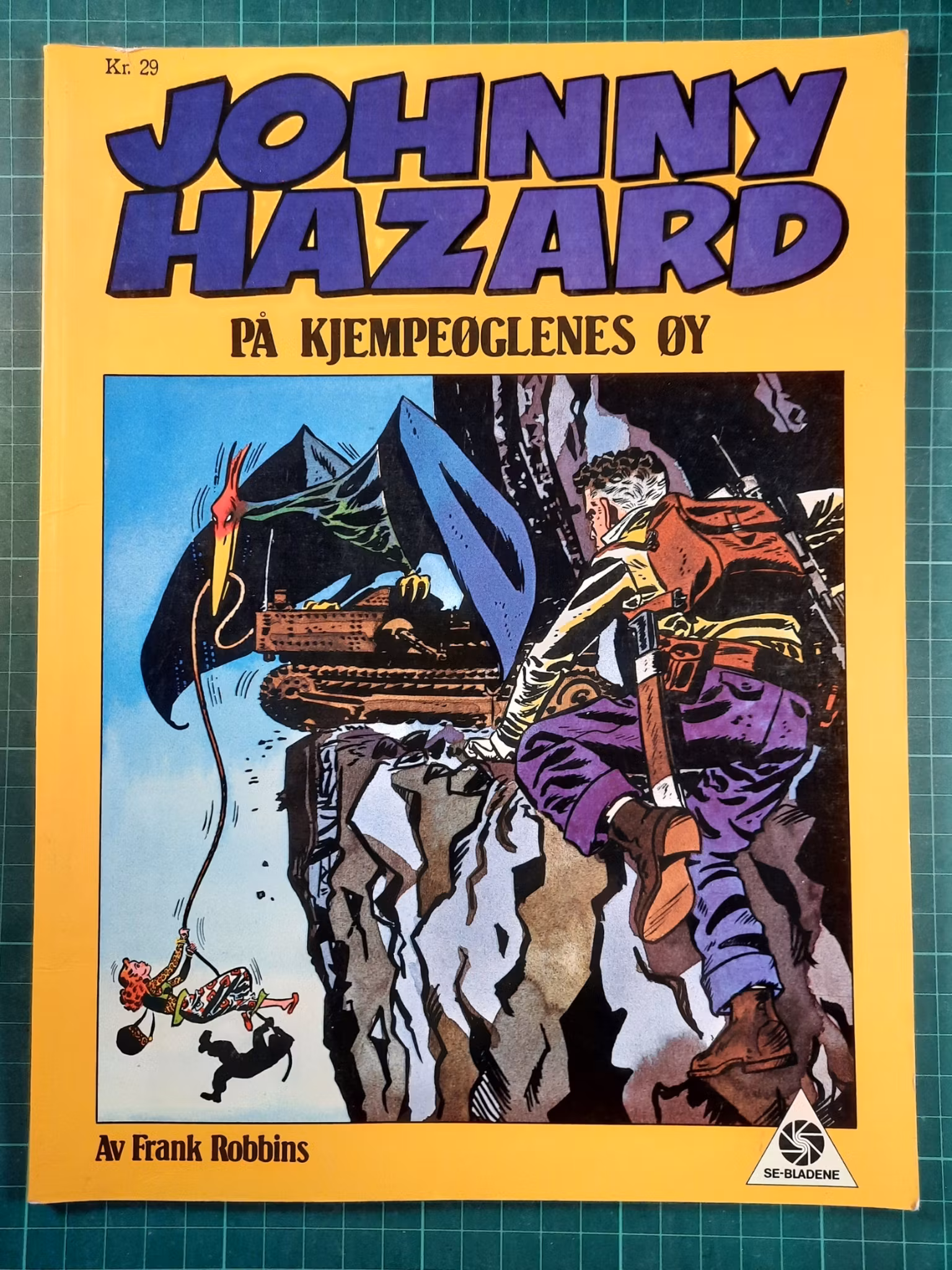 Johnny Hazard På kjempeøglenes øy