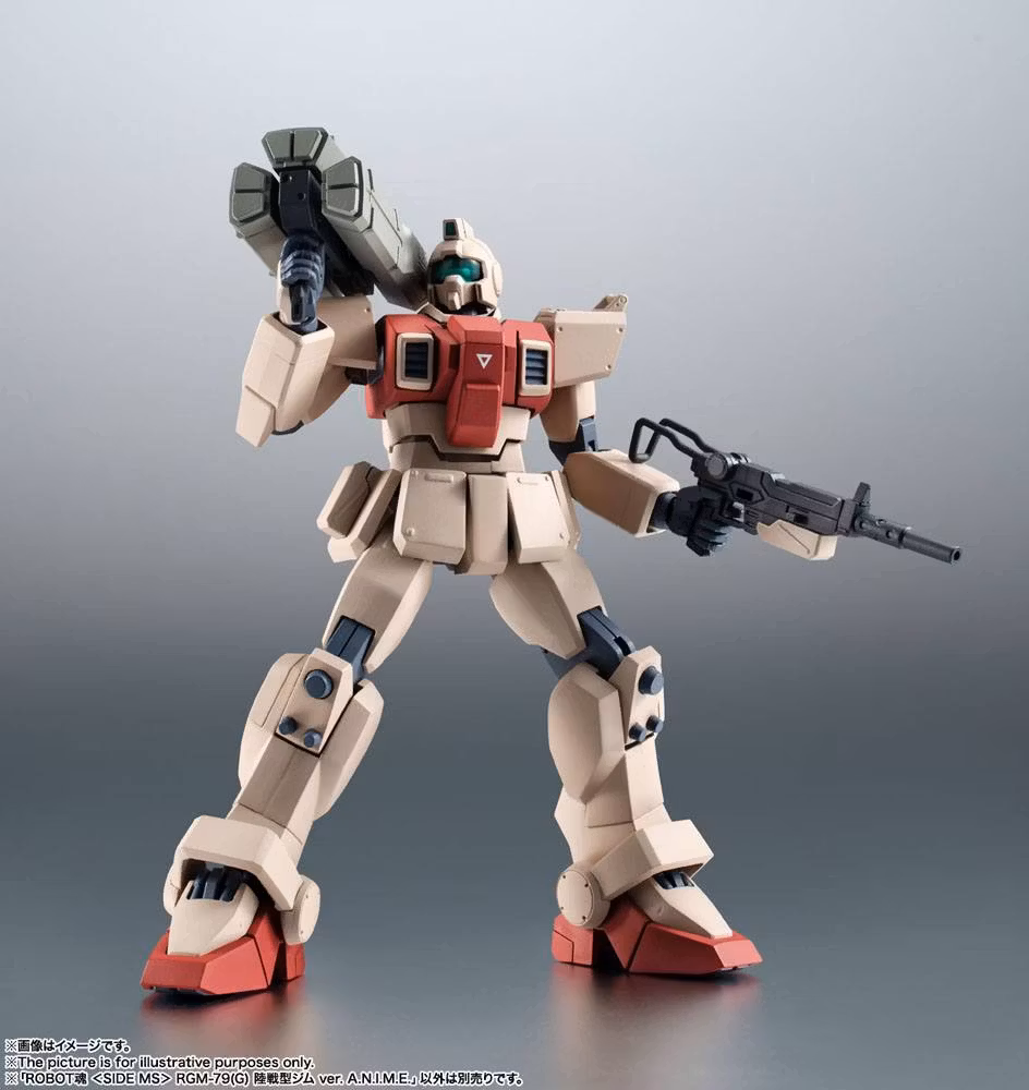 Gundam Mobile Suit Robot Spirits Action Figure RGM-79