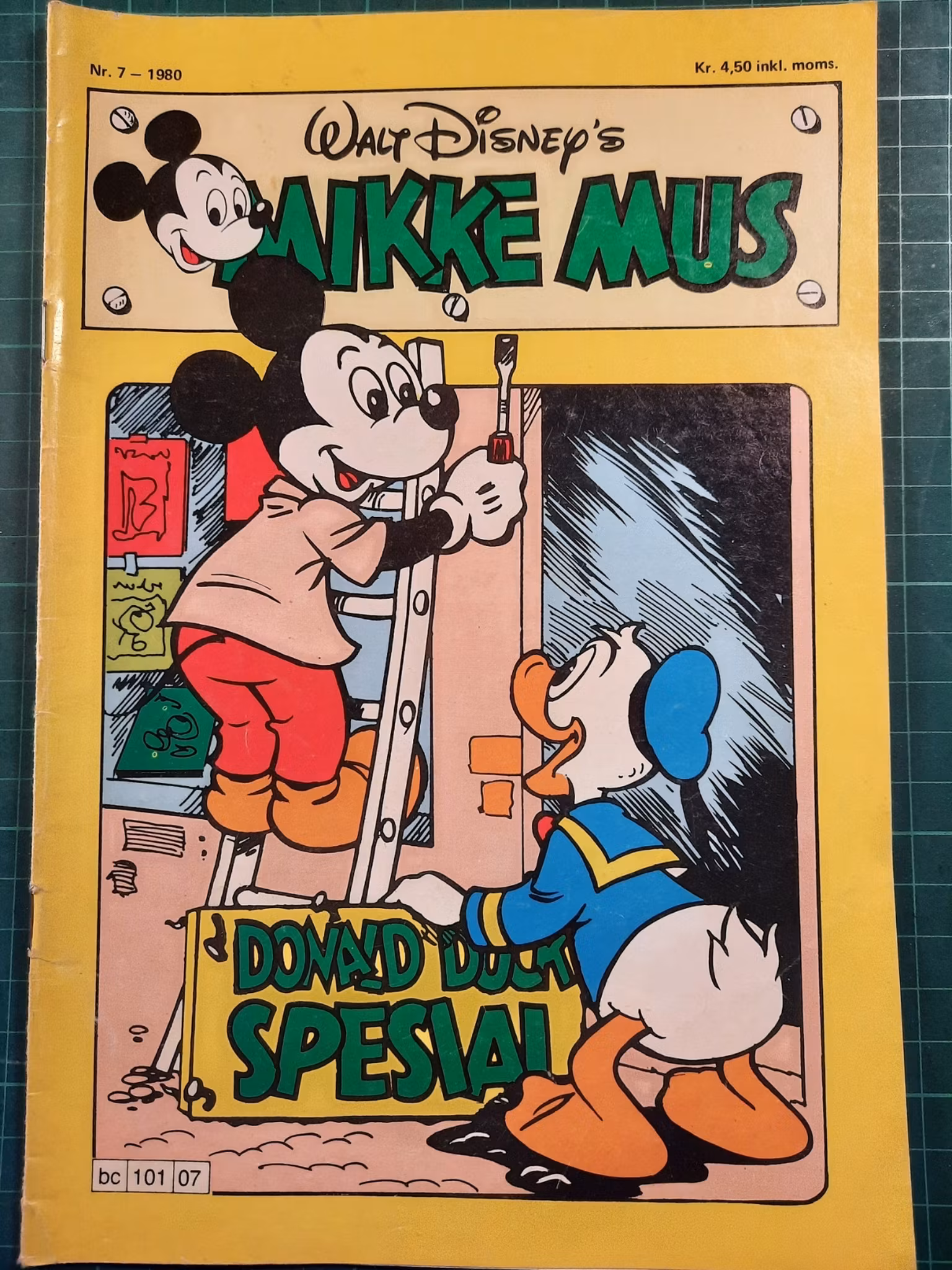 Mikke Mus 1980 - 07 (se merknader)