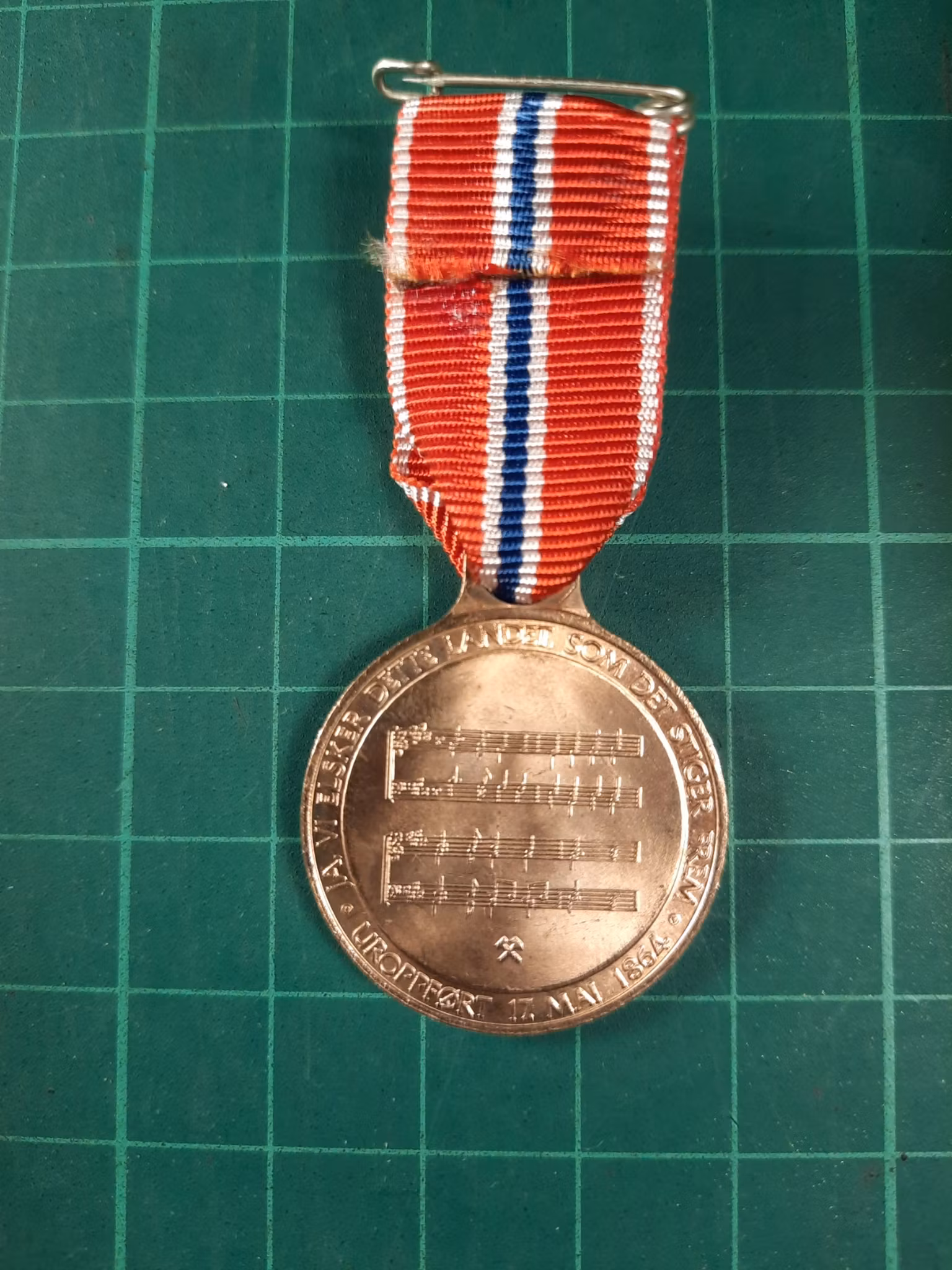 17 Mai medalje 1989 Ja vi elsker (Bronse)