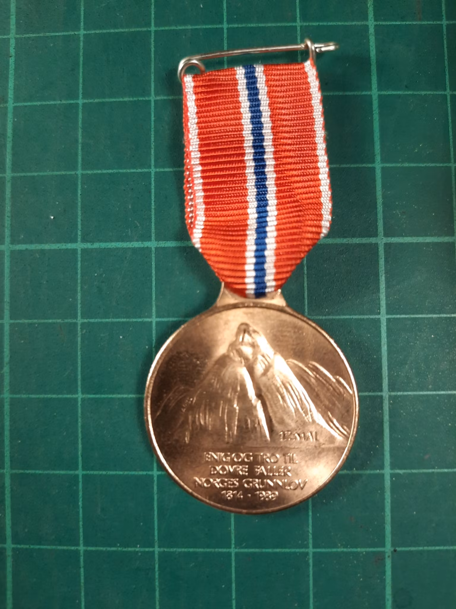 17 Mai medalje 1989 Ja vi elsker (Bronse)