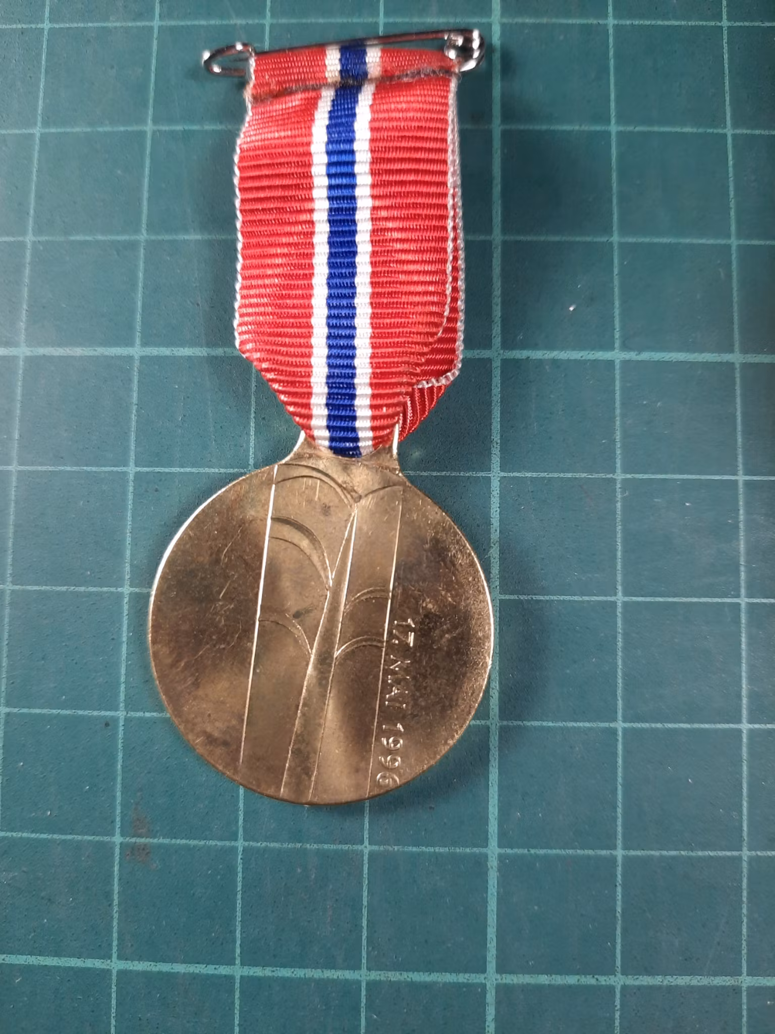 17 Mai medalje 1996 Trygve Lie