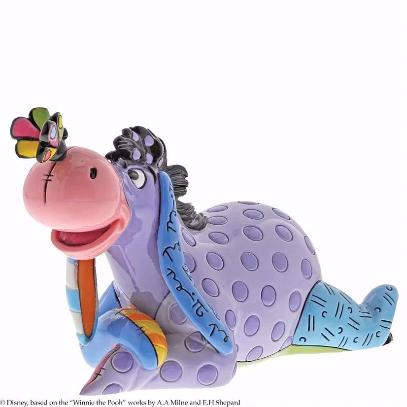 Eeyore With Butterfly Disney by Britto