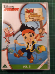 DVD : Jake og piratene Vol. 2 (forseglet)