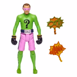 DC Retro Action Figure Batman 66 The Riddler in Boxing Gloves
