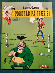 Lucky Luke Piggtråd på prærien
